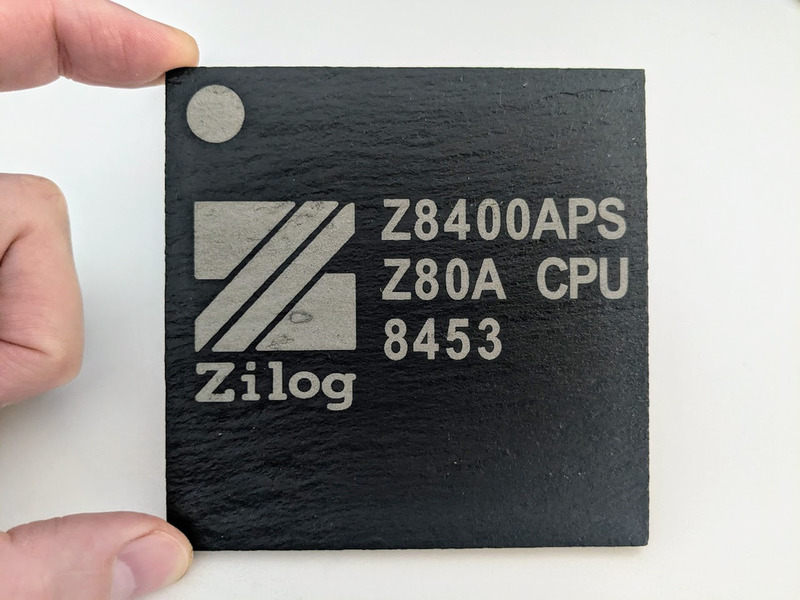 Zilog Z80A (4x4 square version)